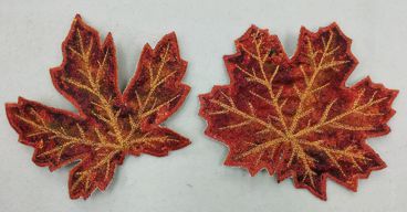 3-D Red Maple Leaves #2